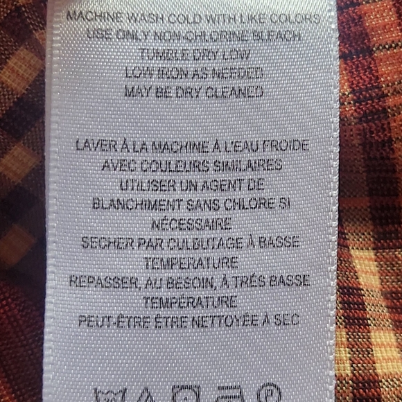 Patchwork Cropped Western Shirt Mushroom Whimsy Indie Grunge Folk Woodland - Picture 14 of 14